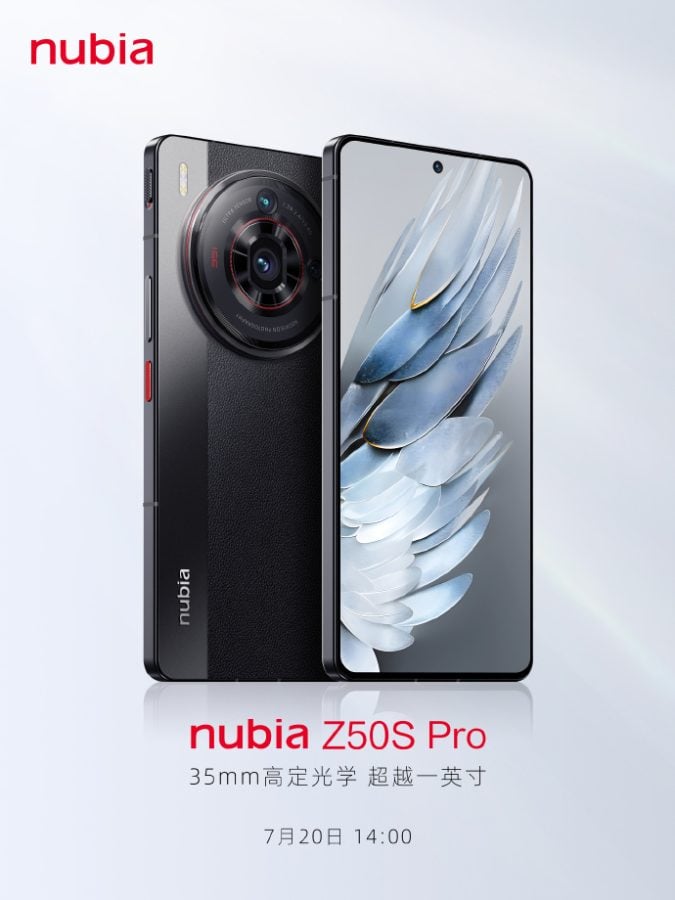 Nubia Z50S pro smartfon