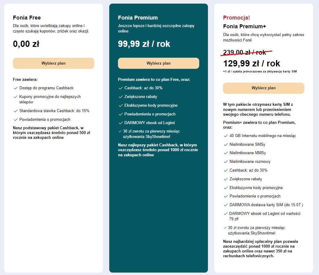 operator Fonia oferta lipiec 2023 roku fot. Tabletowo.pl