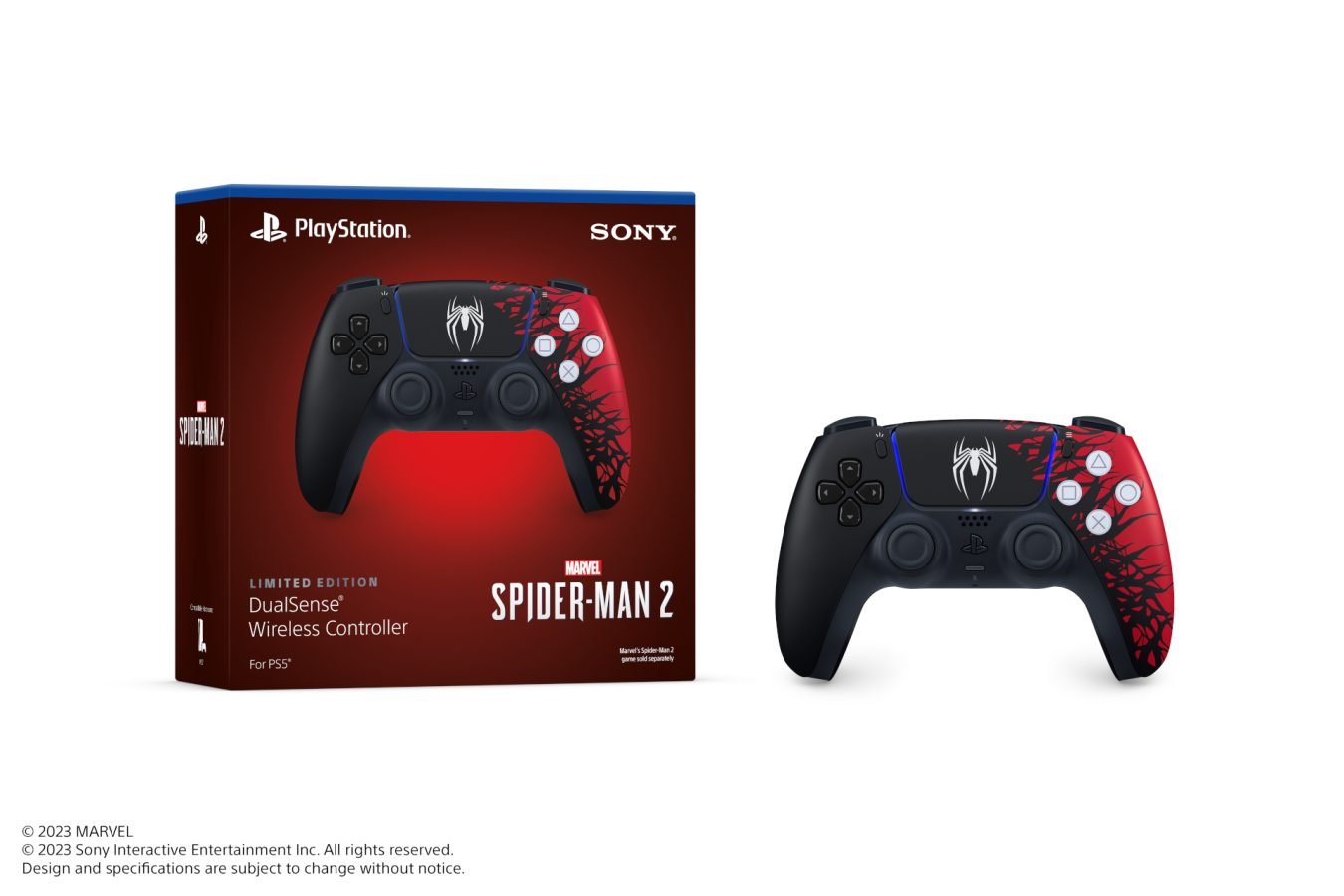 Sony playstation 5 spider man 2 edycja limitowana grafika