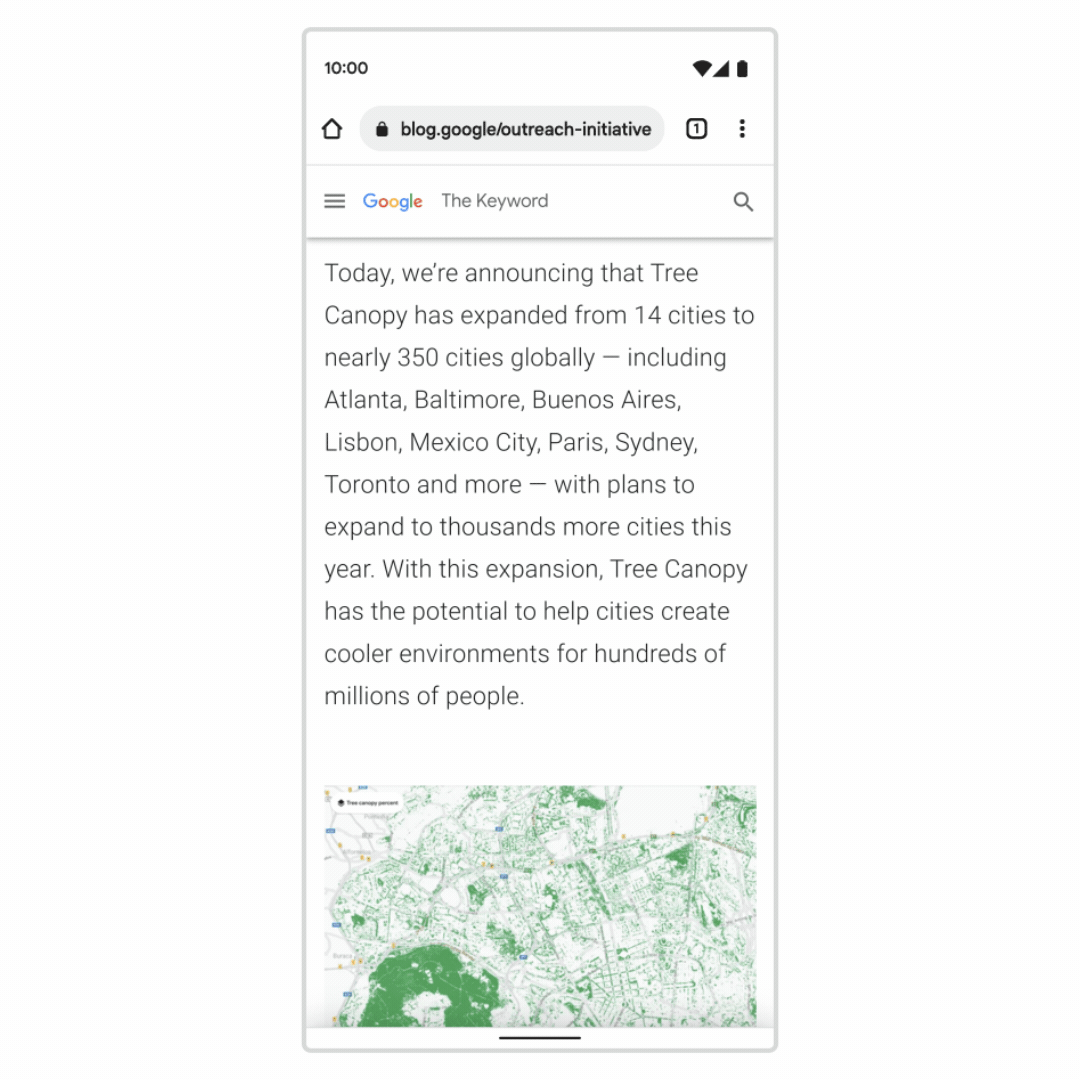 Gogole Chrome na smartfony