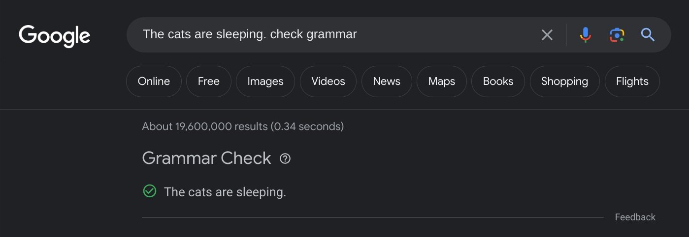 Google sprawdzanie gramatyki nowa funkcja