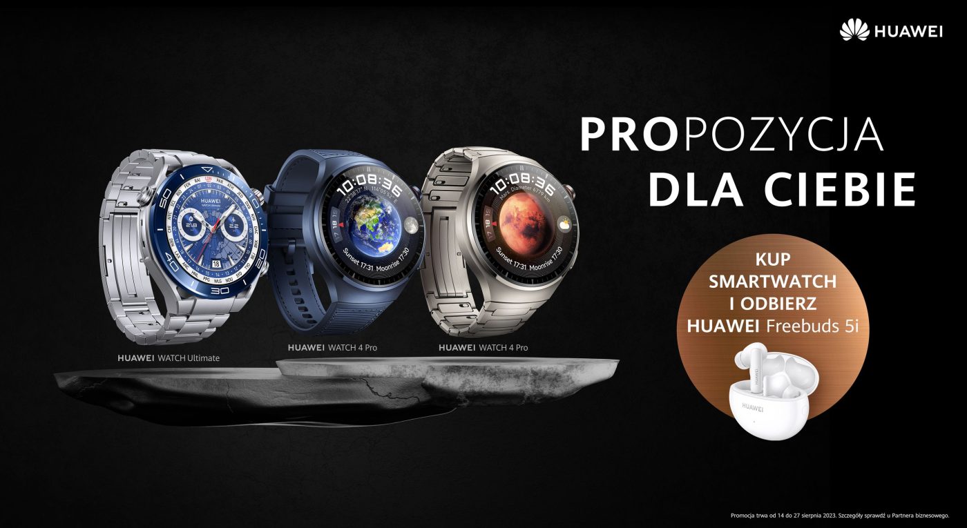 huawei promocja produkty z klasa smartwatche