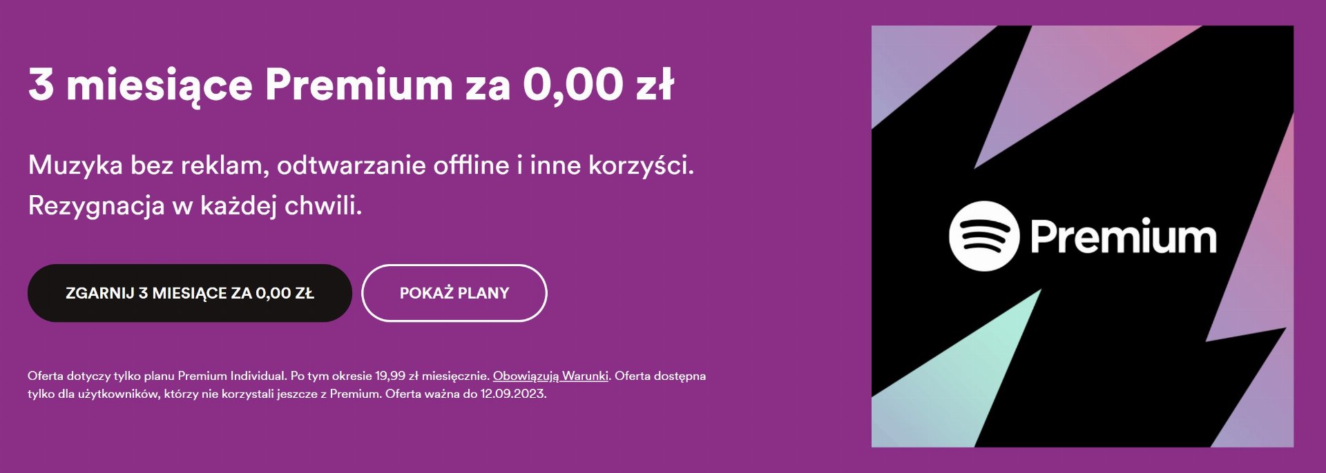 Spotify Premium - promocja