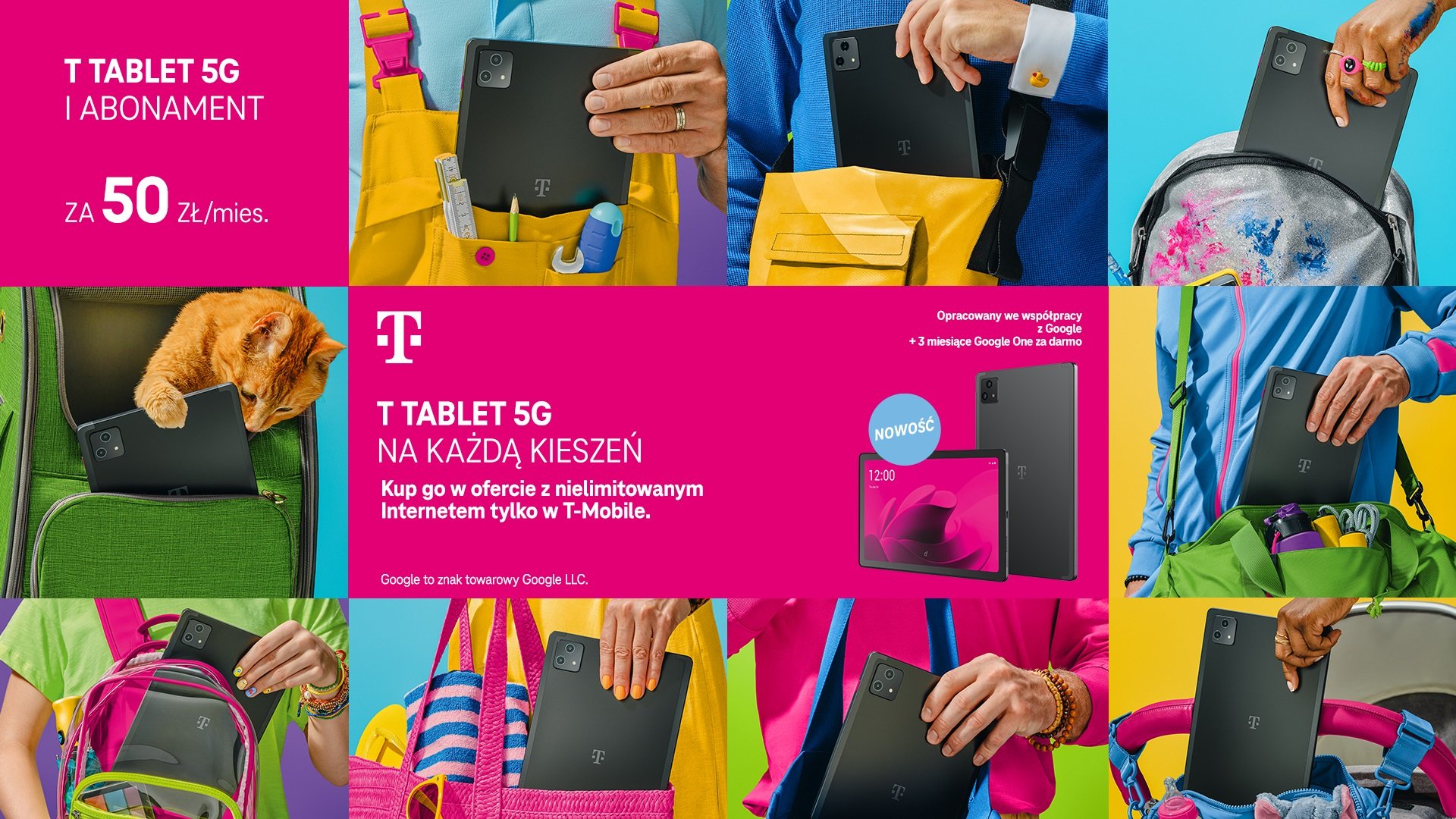 T-Mobile tablet T Tablet 2023 nowość