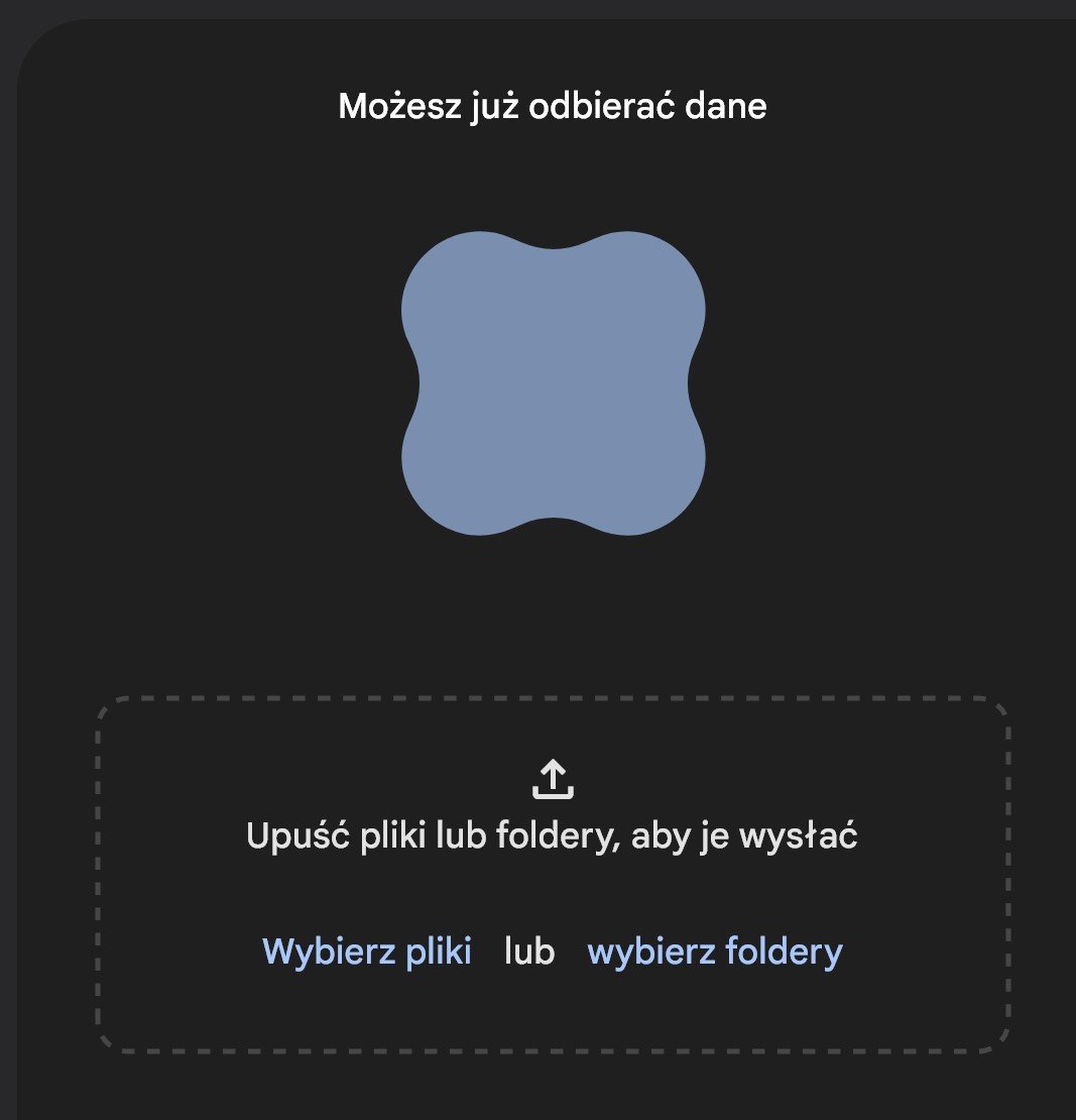 "Udostępnianie w pobliżu" na Windows