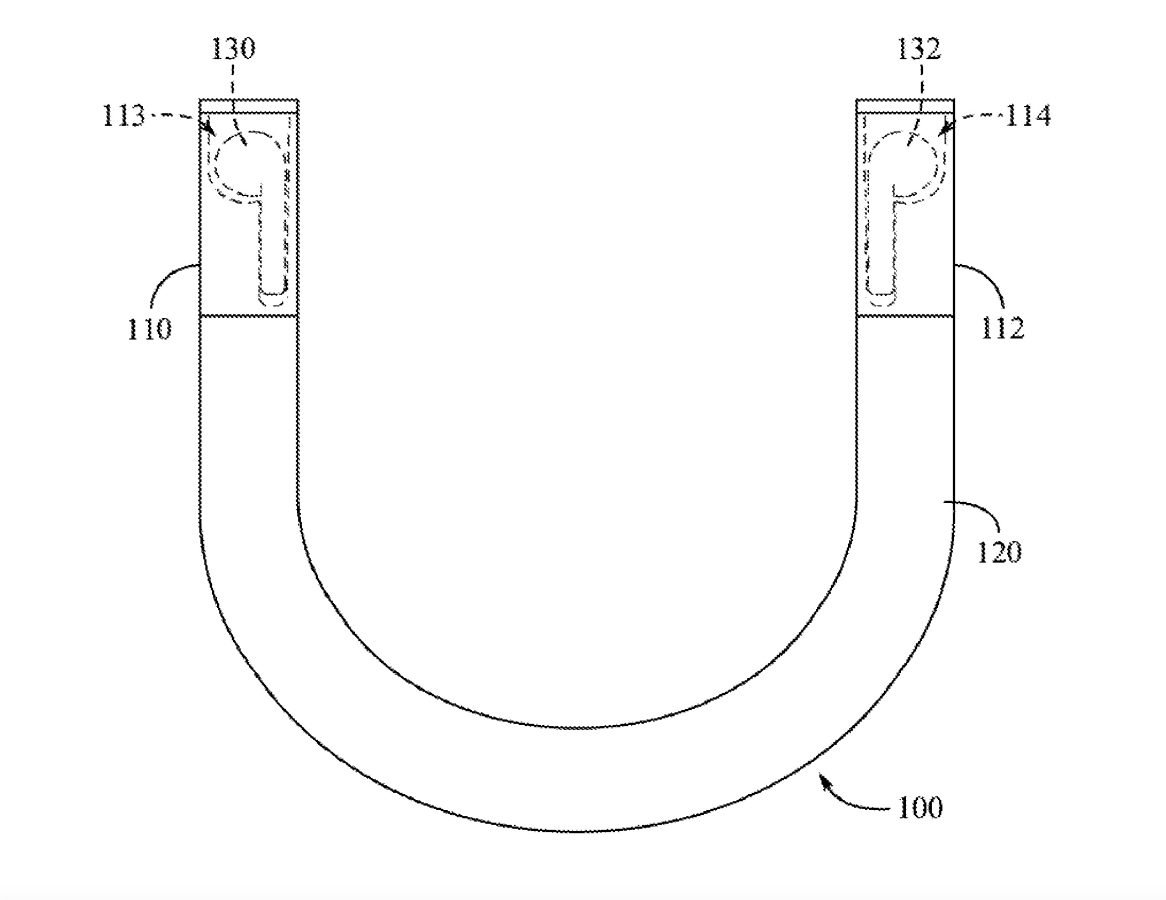 Apple patent etui AirPods