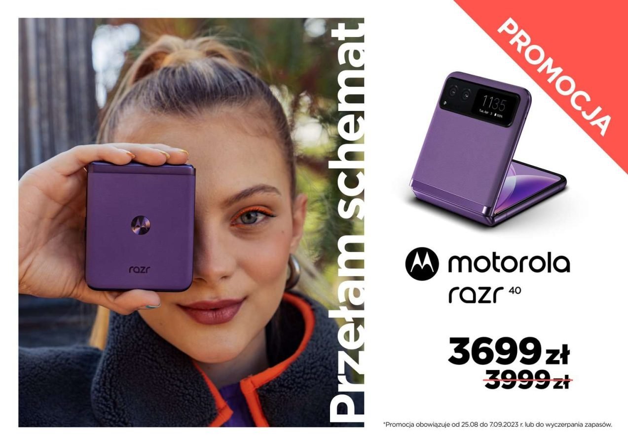 motorola razr 40 promocja