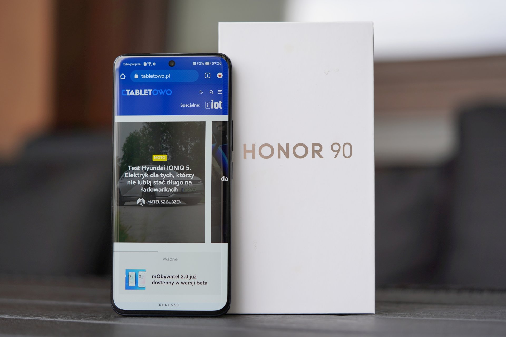 Honor 90 fot. Tabletowo.pl
