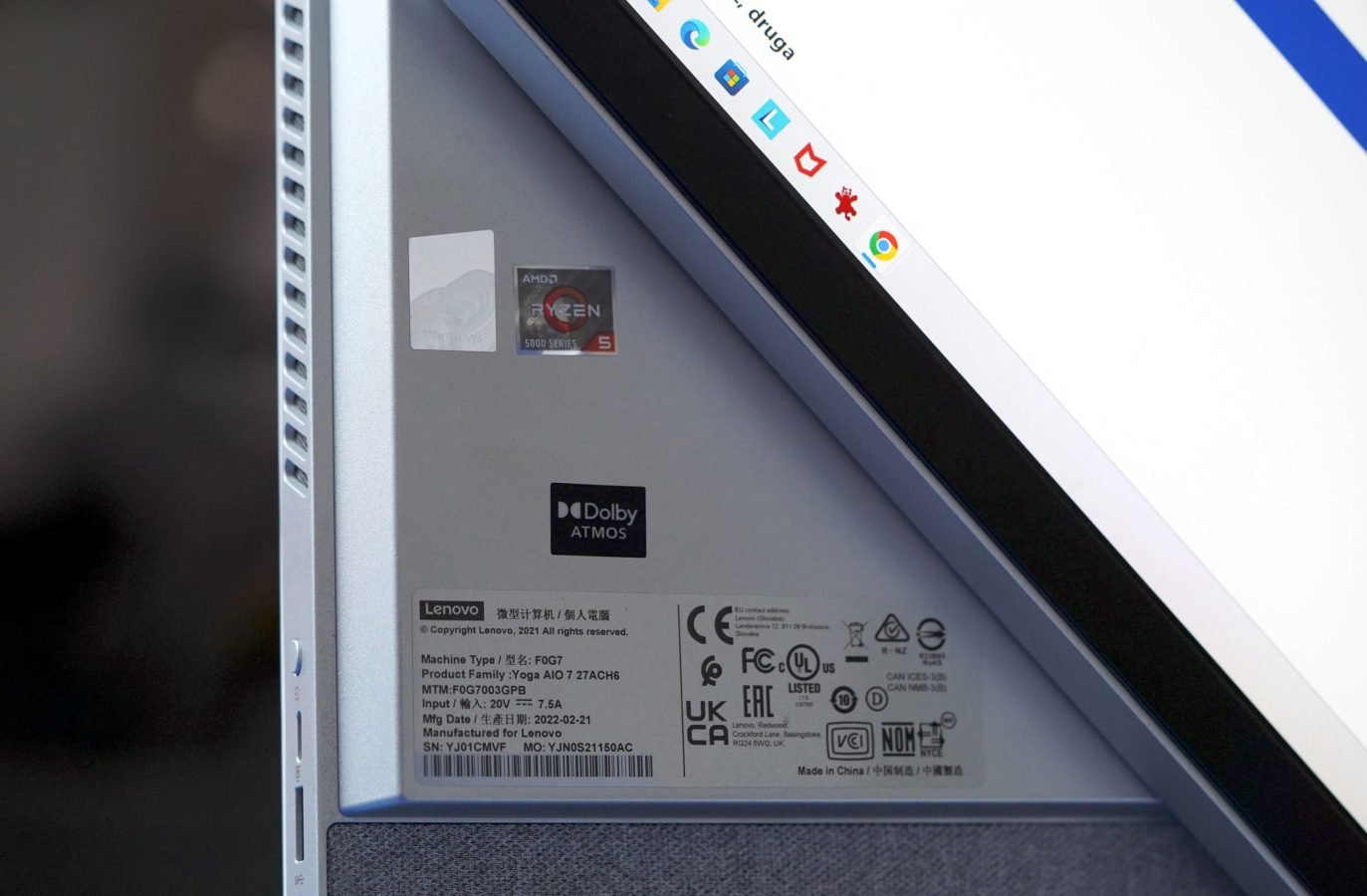 Lenovo Yoga AiO 7 27ACH6