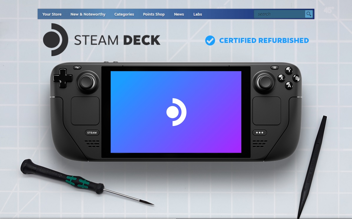 Odnowiony Steam Deck od Valve