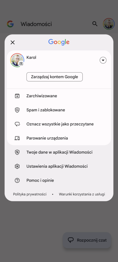 Google Wiadomości