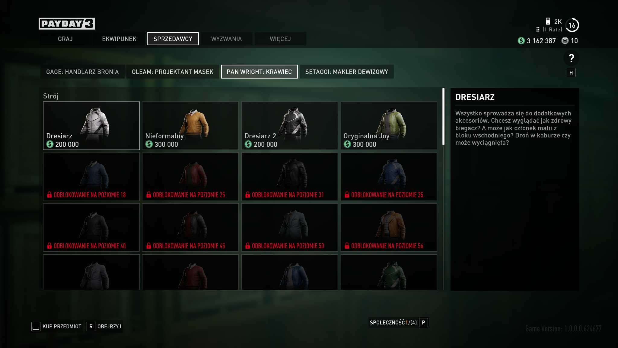 payday 3 stroje