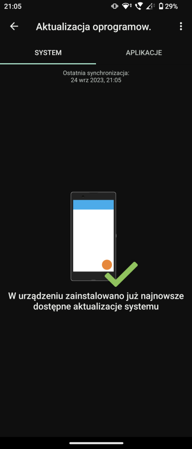 Recenzja Sony Xperia 5 V - System operacyjny