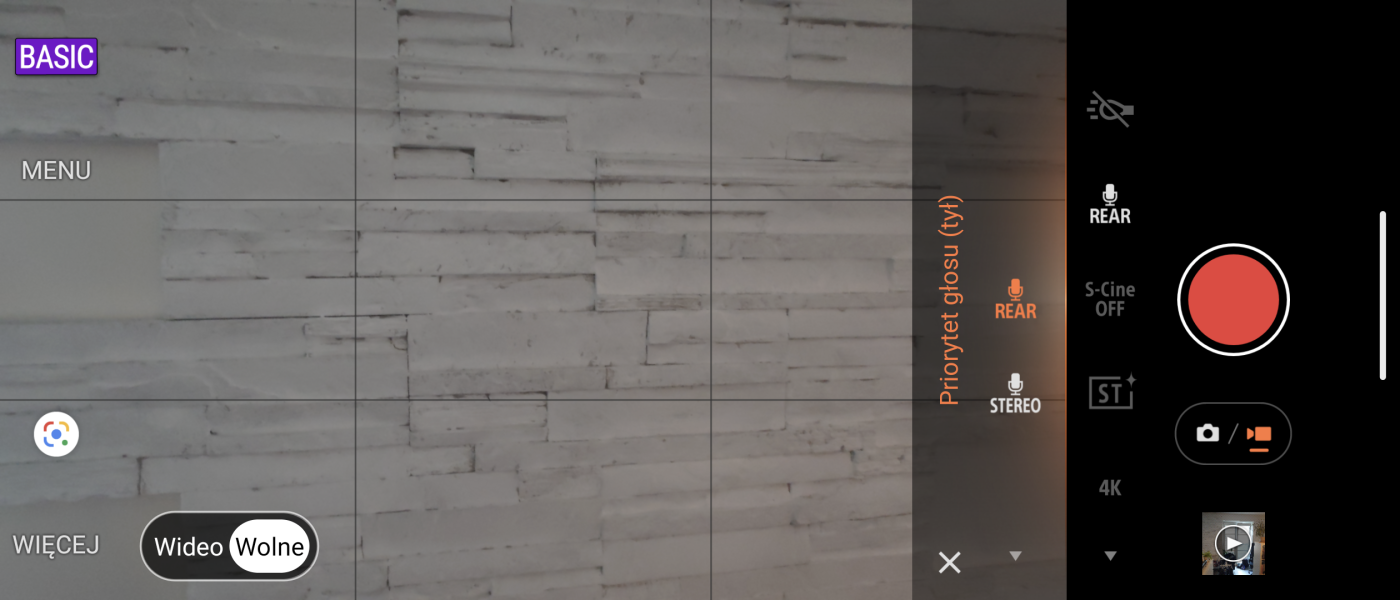 Recenzja Xperia 5 V - Photo Pro - Kręcenie filmów Wideo