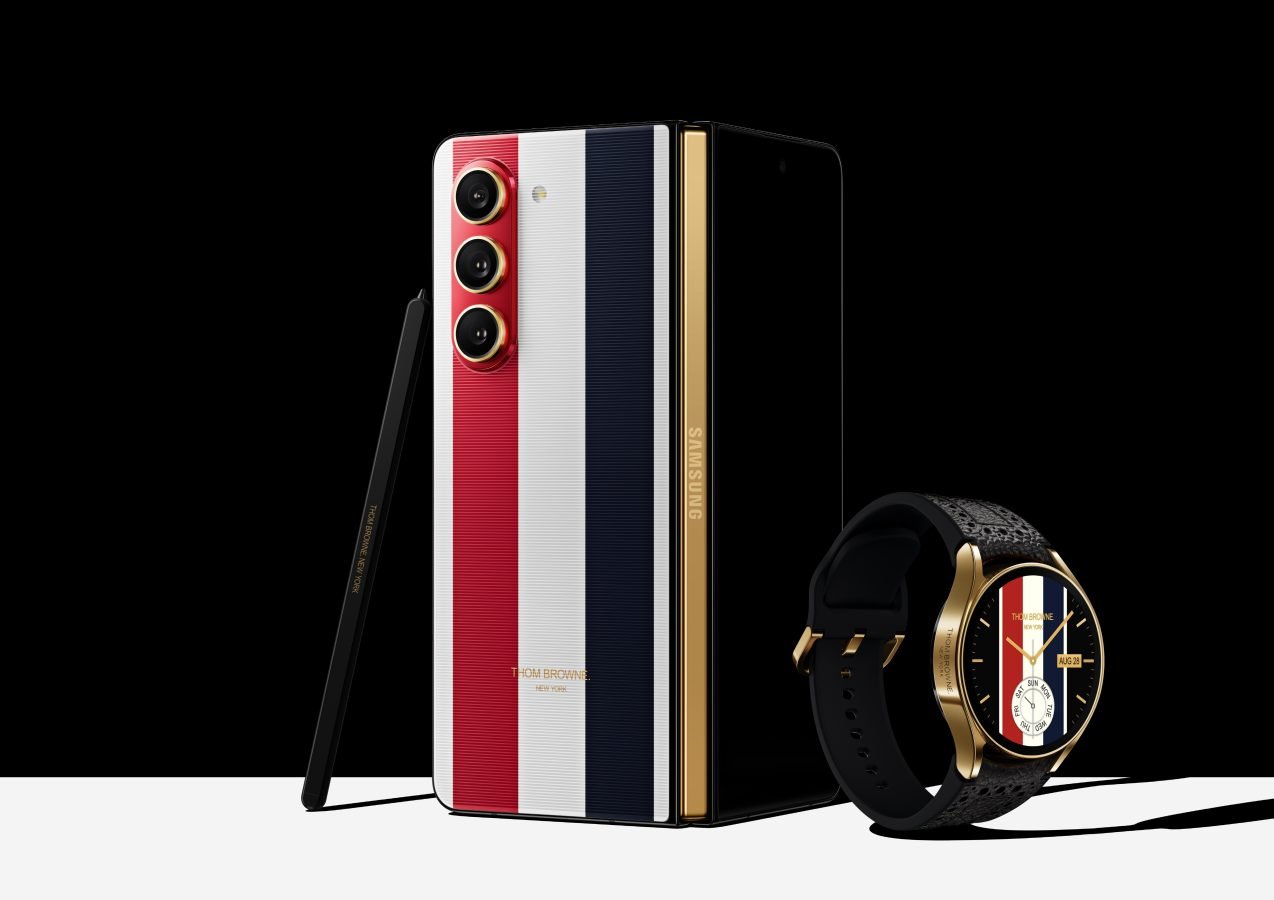 Samsung Galaxy Z Fold 5 Galaxy Watch 6 Thom Browne Edition