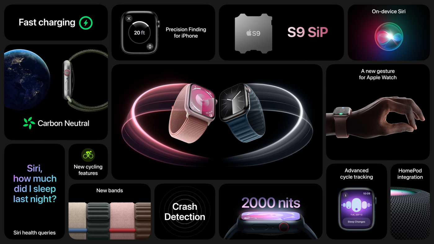 Apple Watch series 9 smartwatch