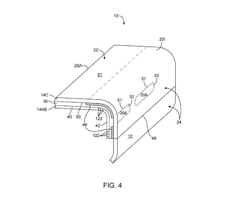 apple iphone patent wyswietlacz zamiast guzików bocznych