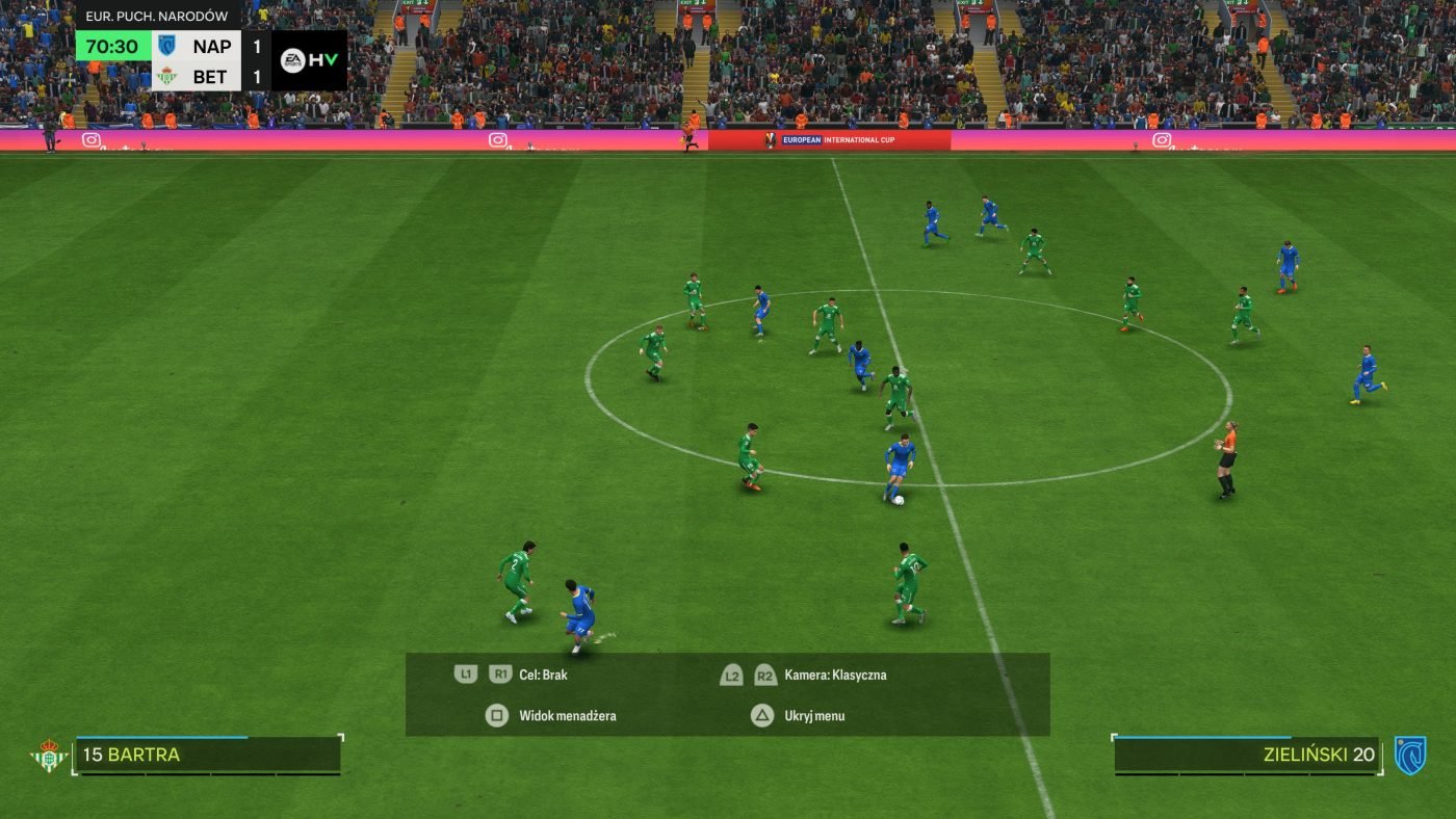 ea sports fc 24 screen