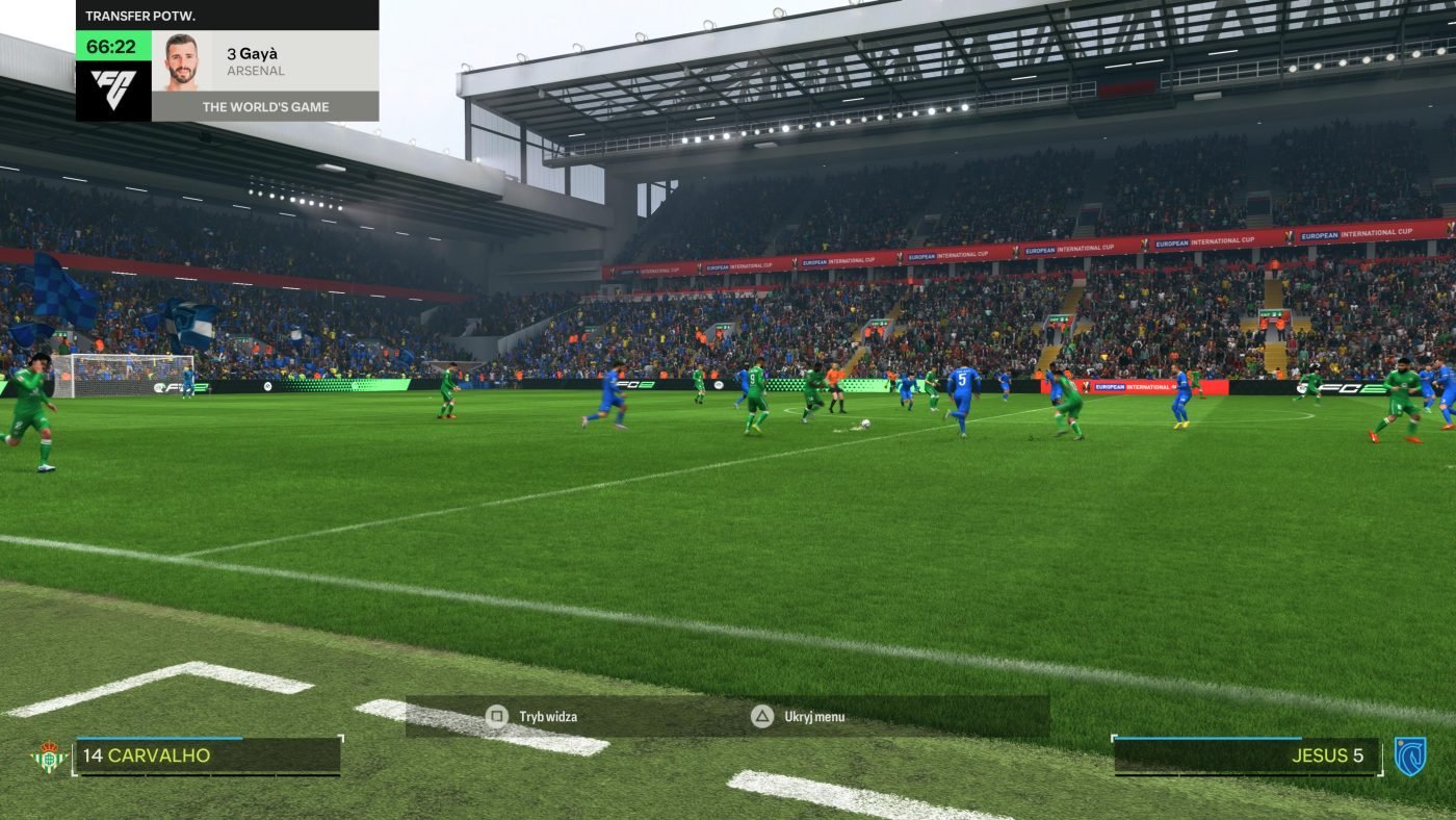 ea sports fc 24 screen