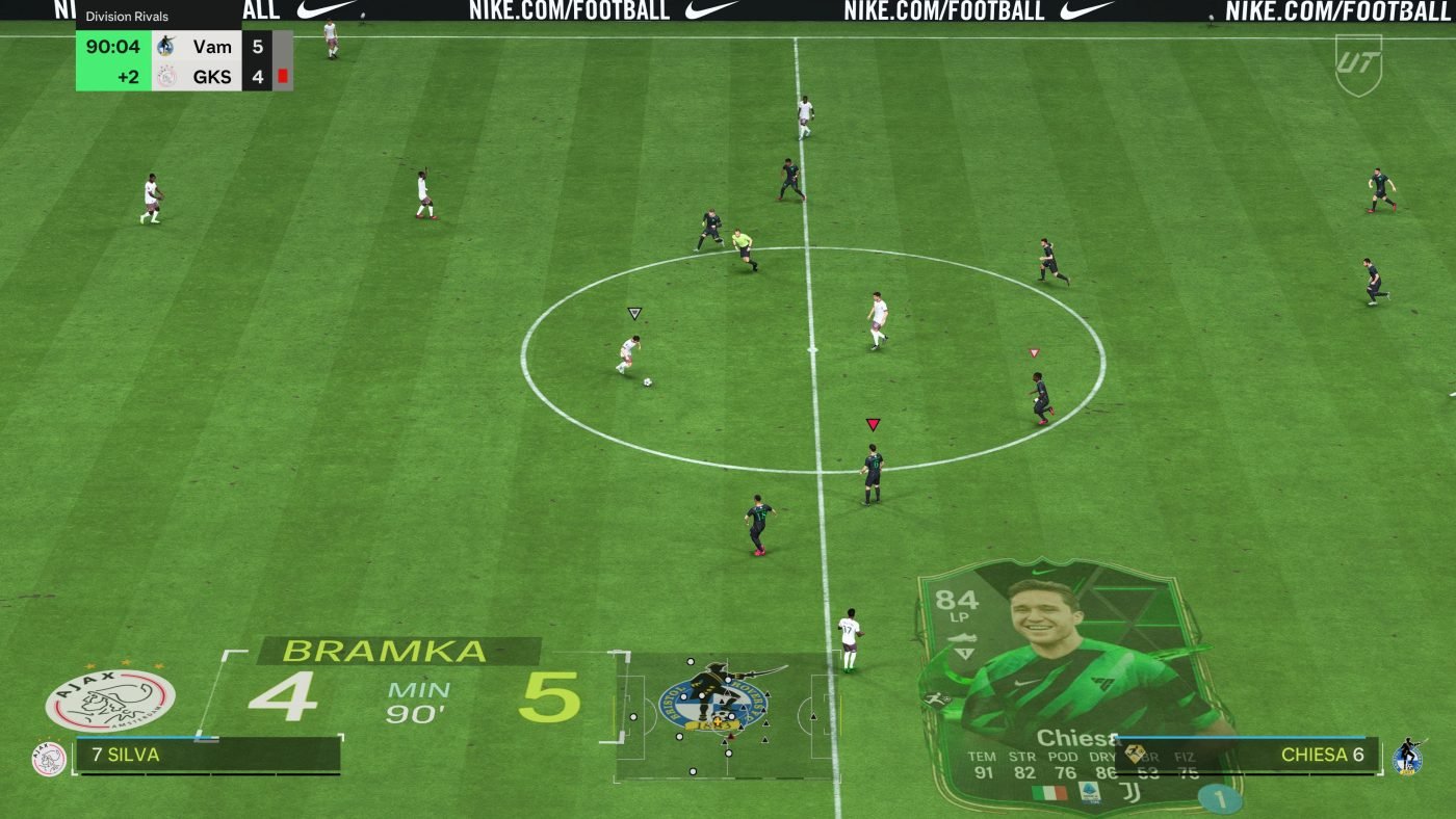 ea sports fc 24 screen