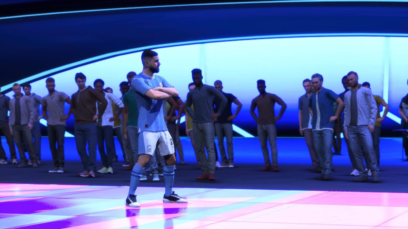 ea sports fc 24 screen