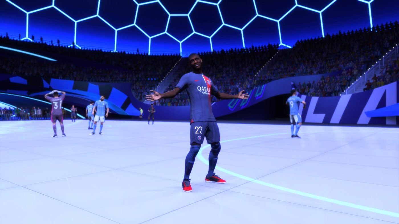 ea sports fc 24 screen