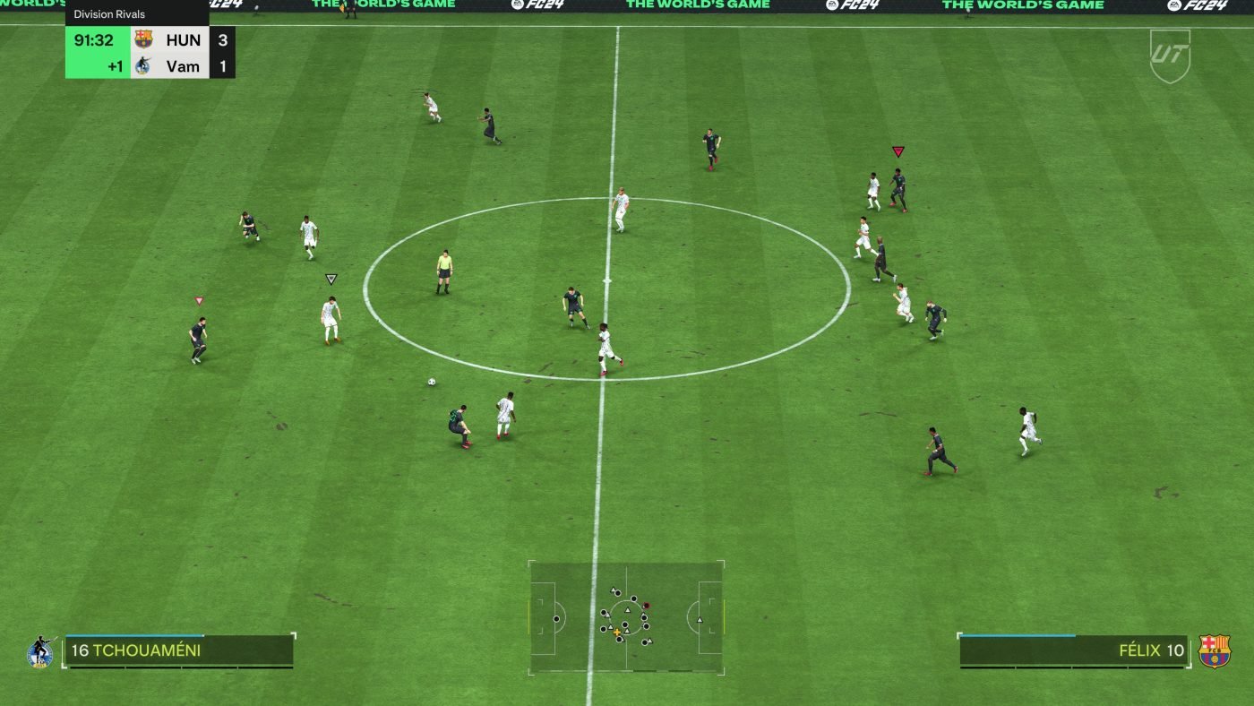 ea sports fc 24 screen