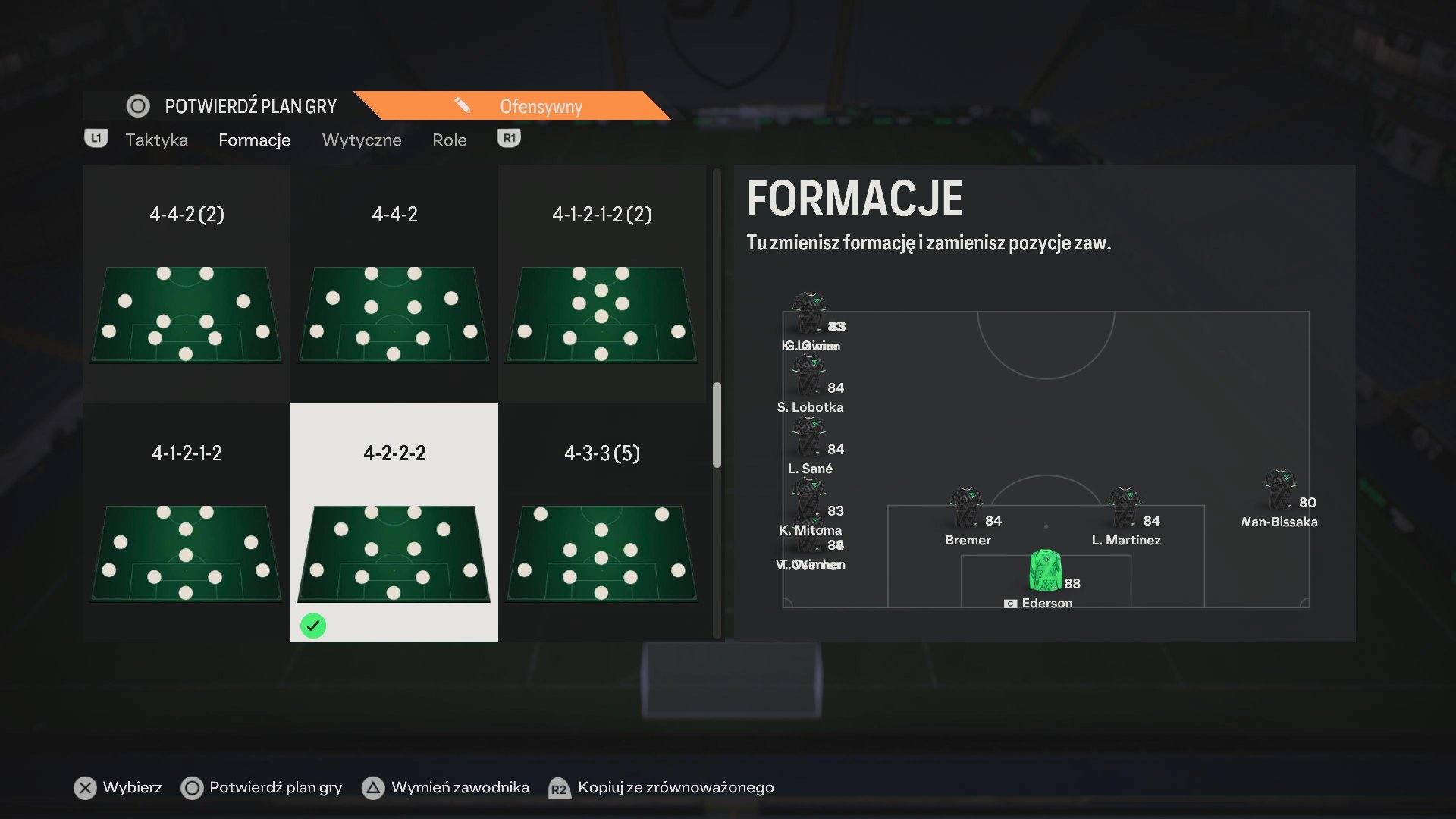 ea sports fc 24 screen
