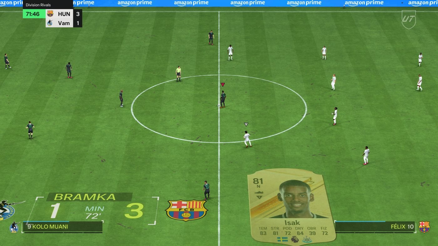 ea sports fc 24 screen