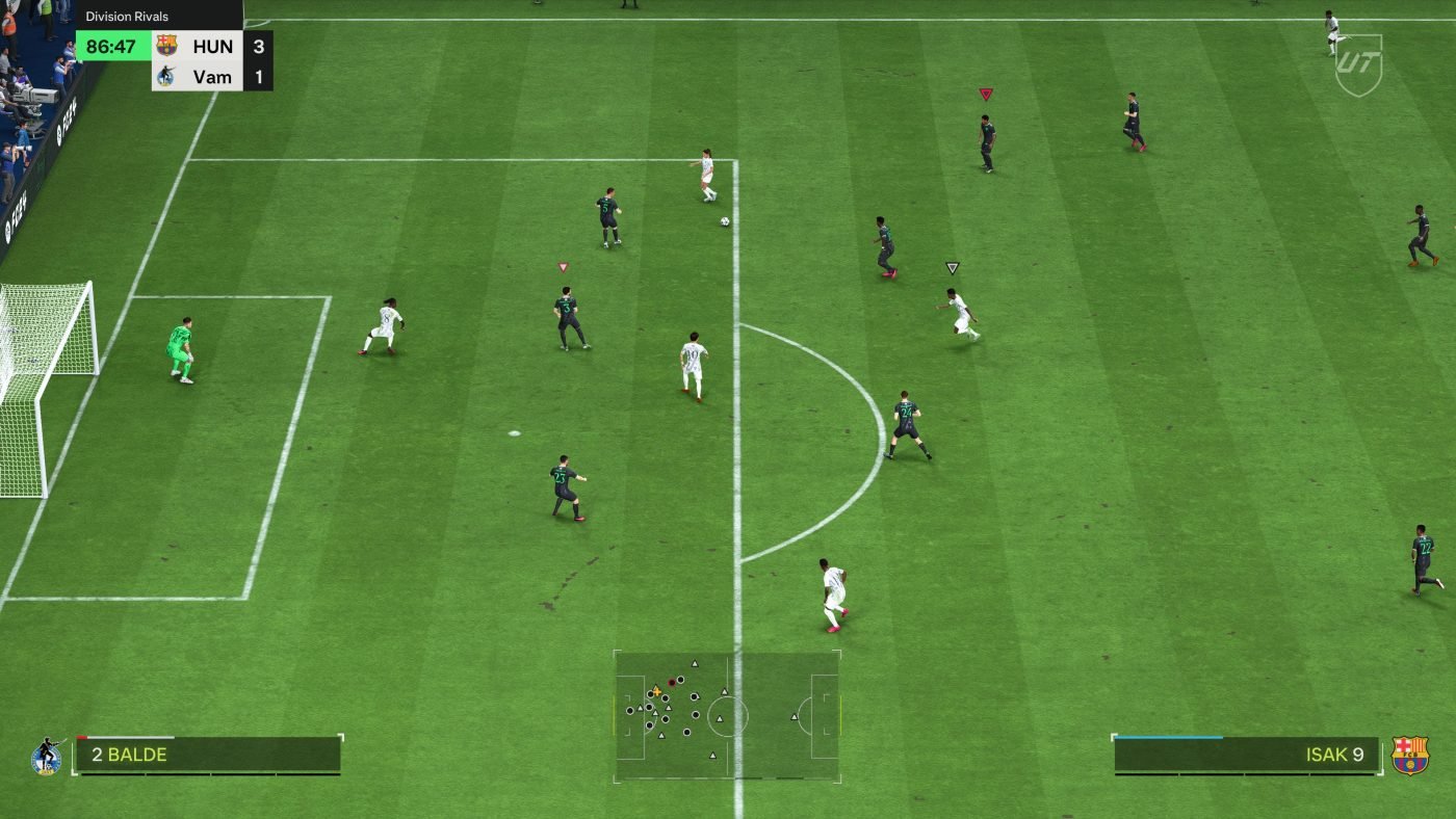 ea sports fc 24 screen