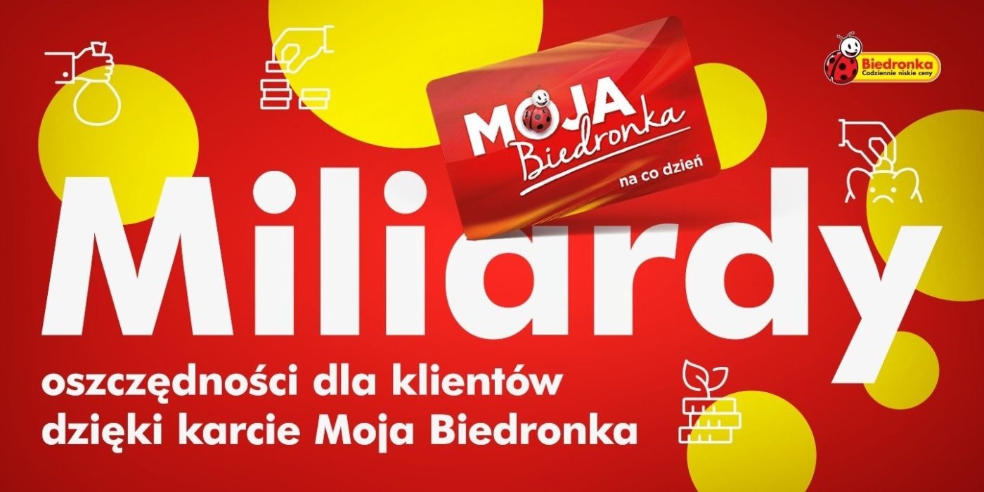 karta Moja Biedronka miliardy oszczędności dla klientów