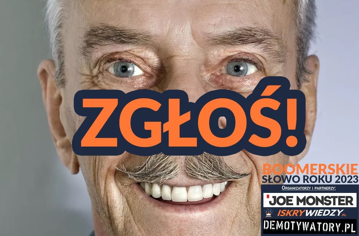 plebiscyt na Boomerskie Słowo Roku 2023
