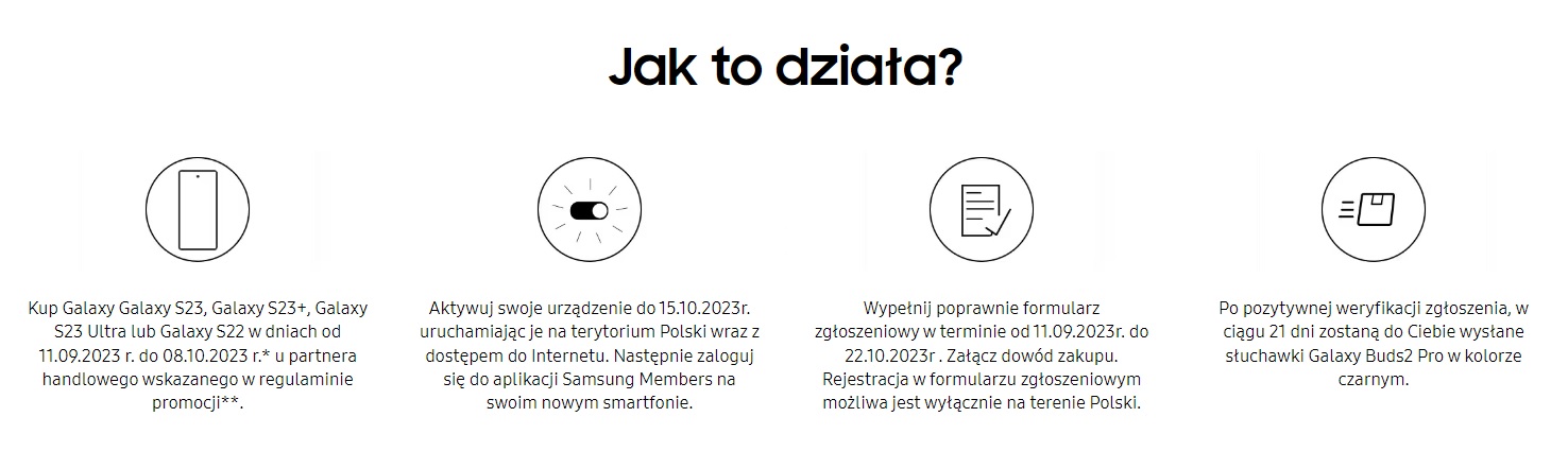 promocja Samsung Galaxy S23 Galaxy S22 Galaxy Buds 2 Pro w prezencie gratis jak otrzymać fot. Tabletowo.pl