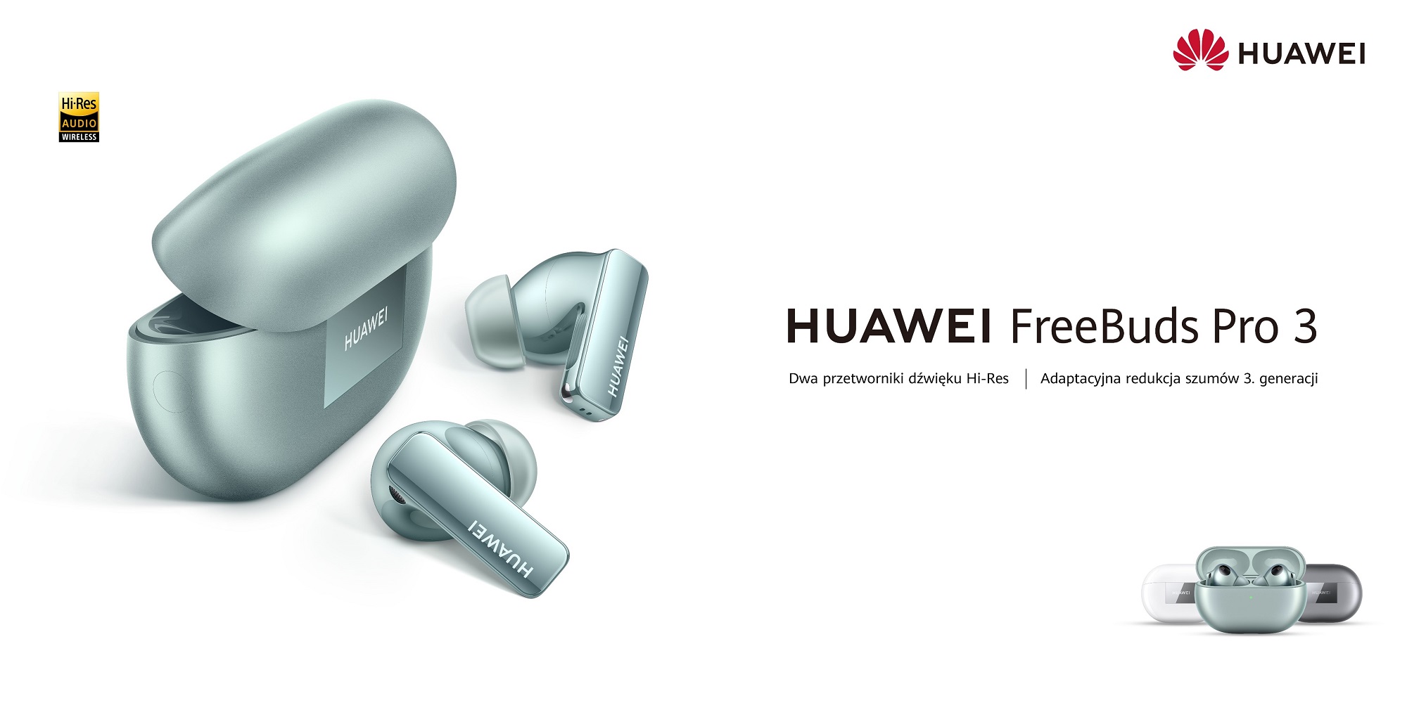 słuchawki bezprzewodowe Huawei FreeBuds Pro 3 TWS