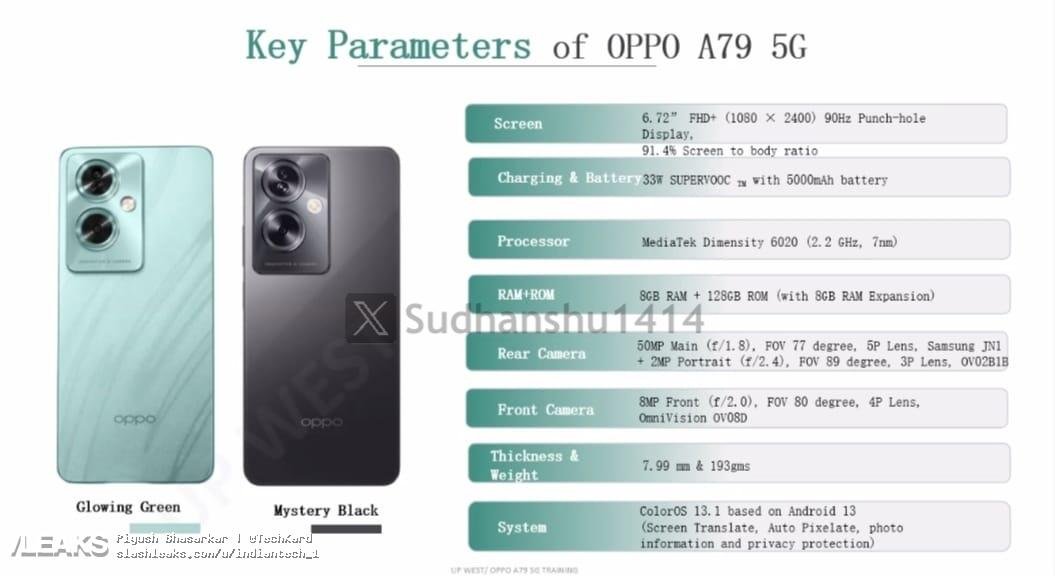 smartfon OPPO A79 5G