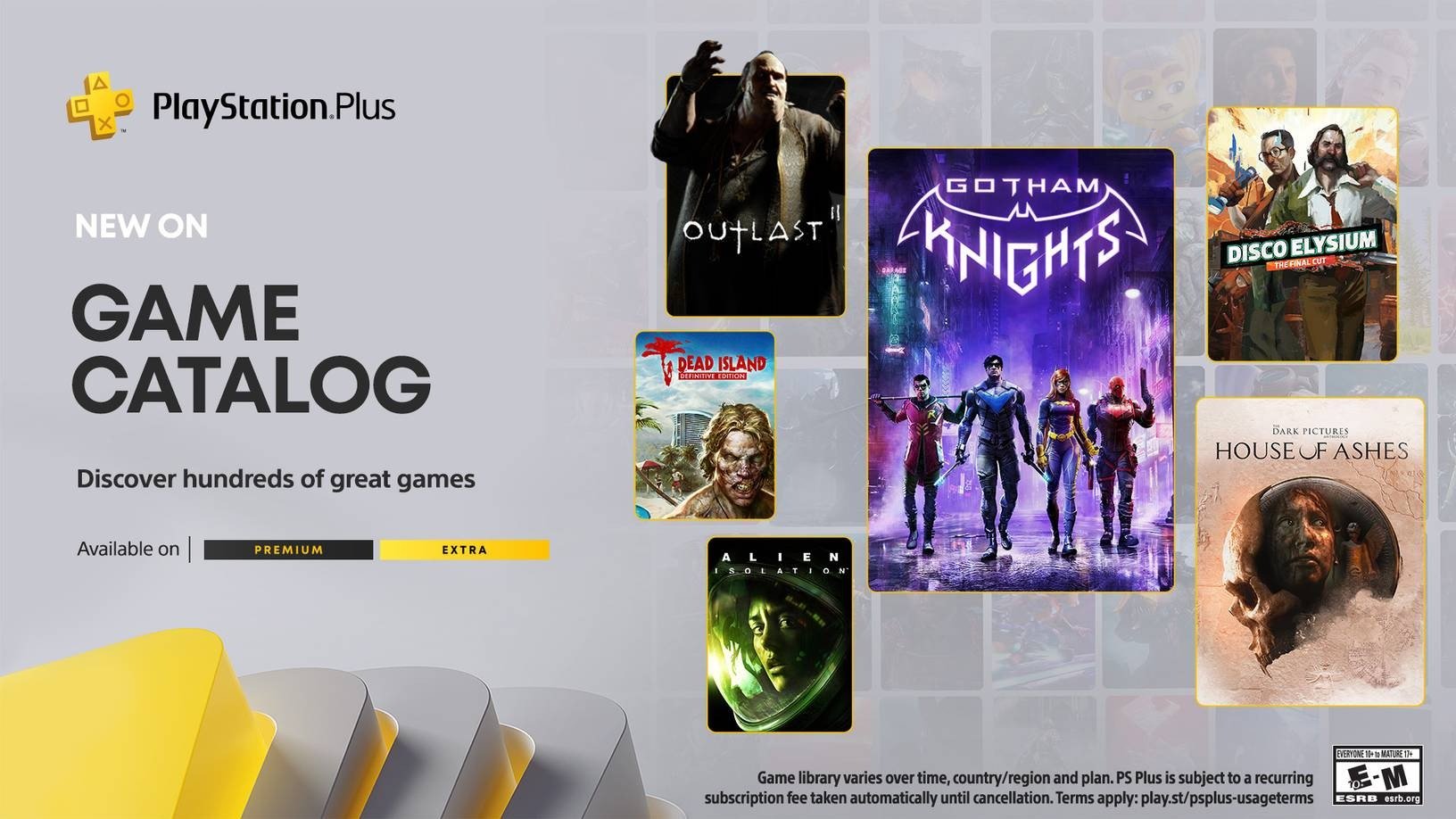 PlayStation Plus Extra i Premium - październik 2023