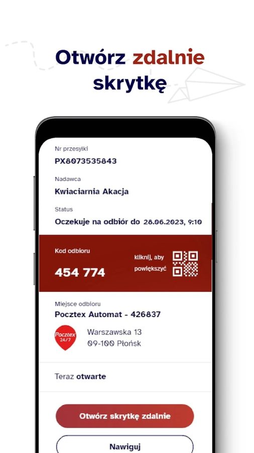 Poczta Polska aplikacja Pocztex Mobile