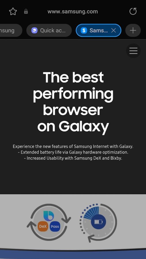 Samsung Internet (źródło: Google Play)