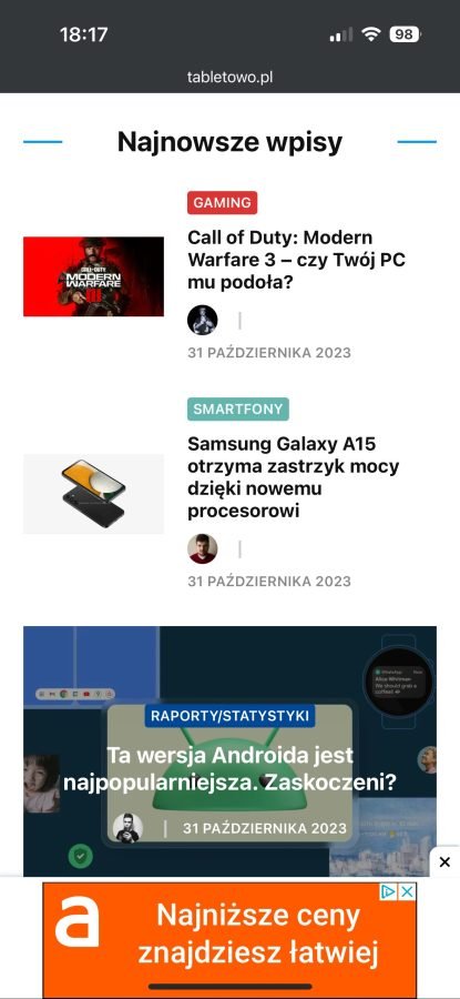 Google Chrome iOS