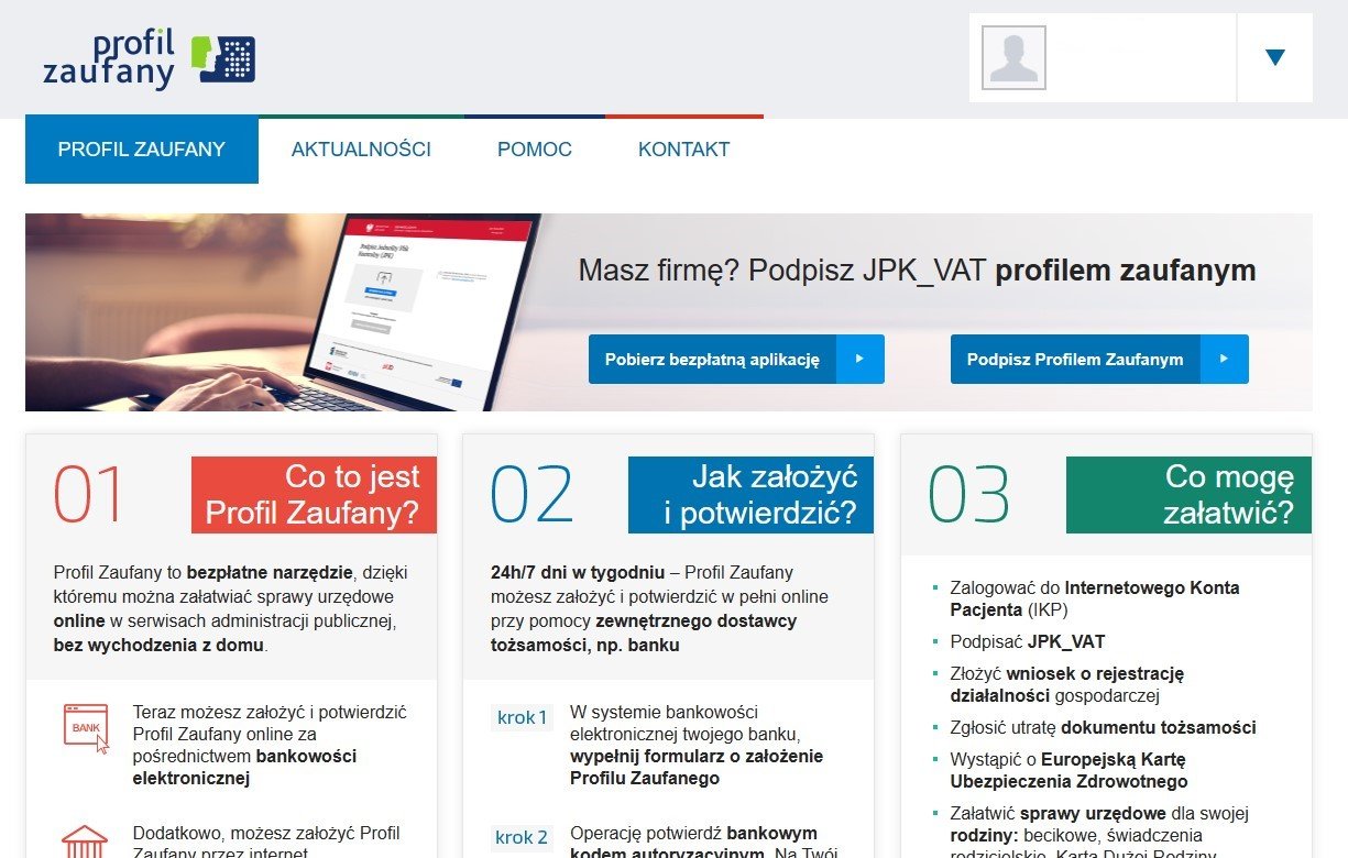 profil zaufany