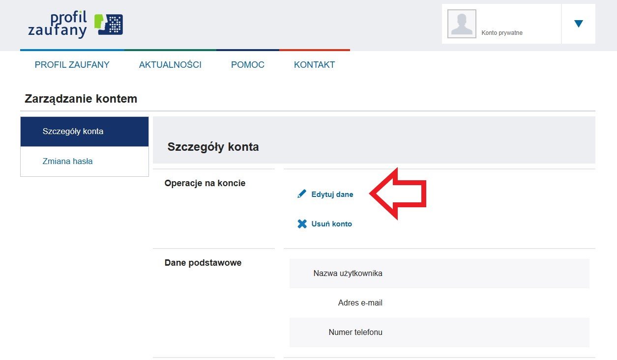 profil zaufany