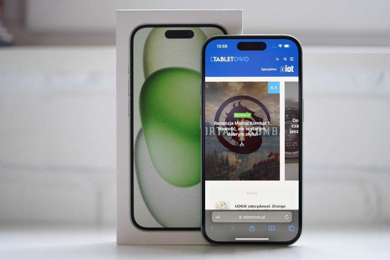 iPhone 15 recenzja