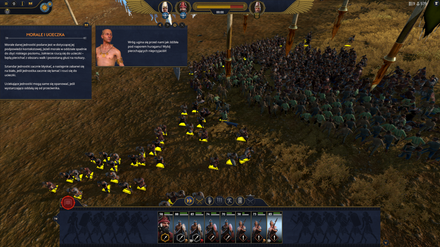 total war pharaoh screen 