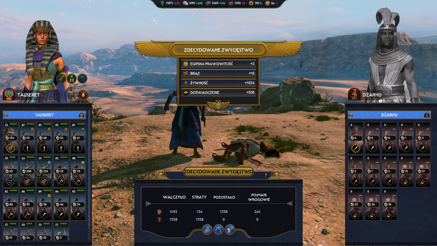 total war pharaoh screen
