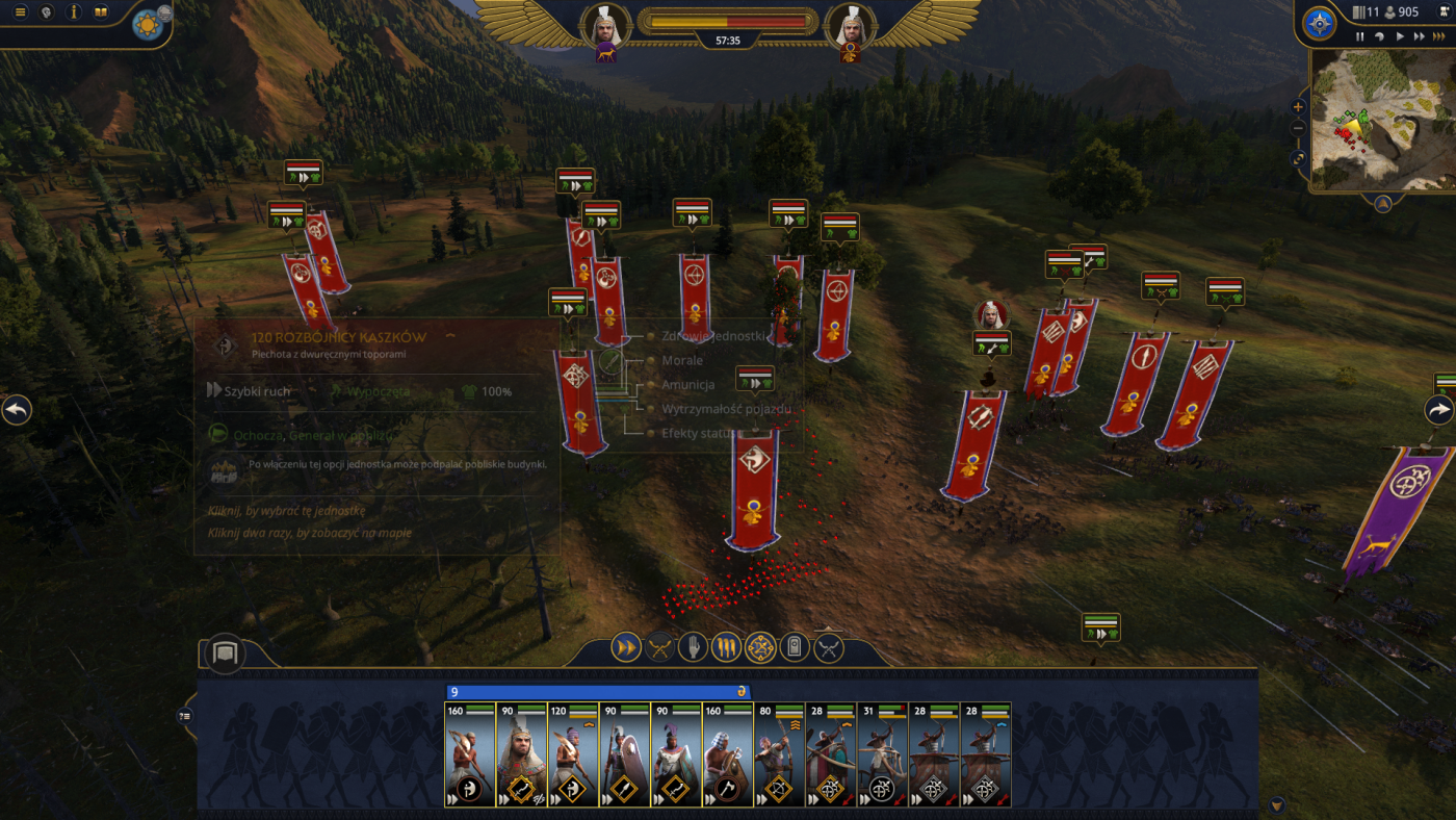 total war pharaoh screen 