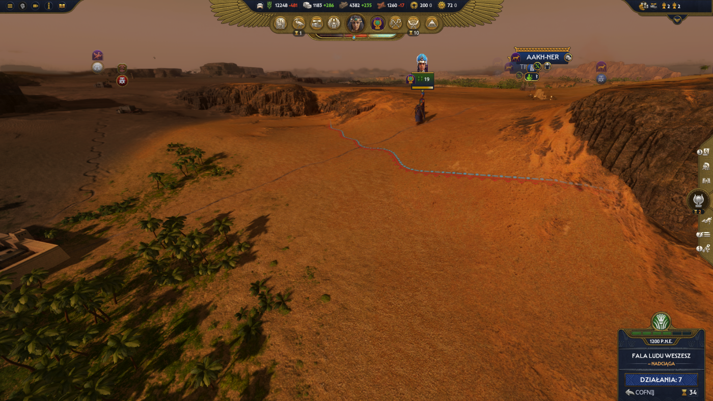 total war pharaoh screen