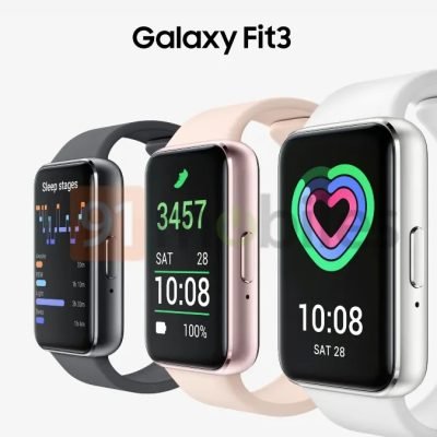 inteligentna sportowa opaska Samsung Galaxy Fit 3 smart band render