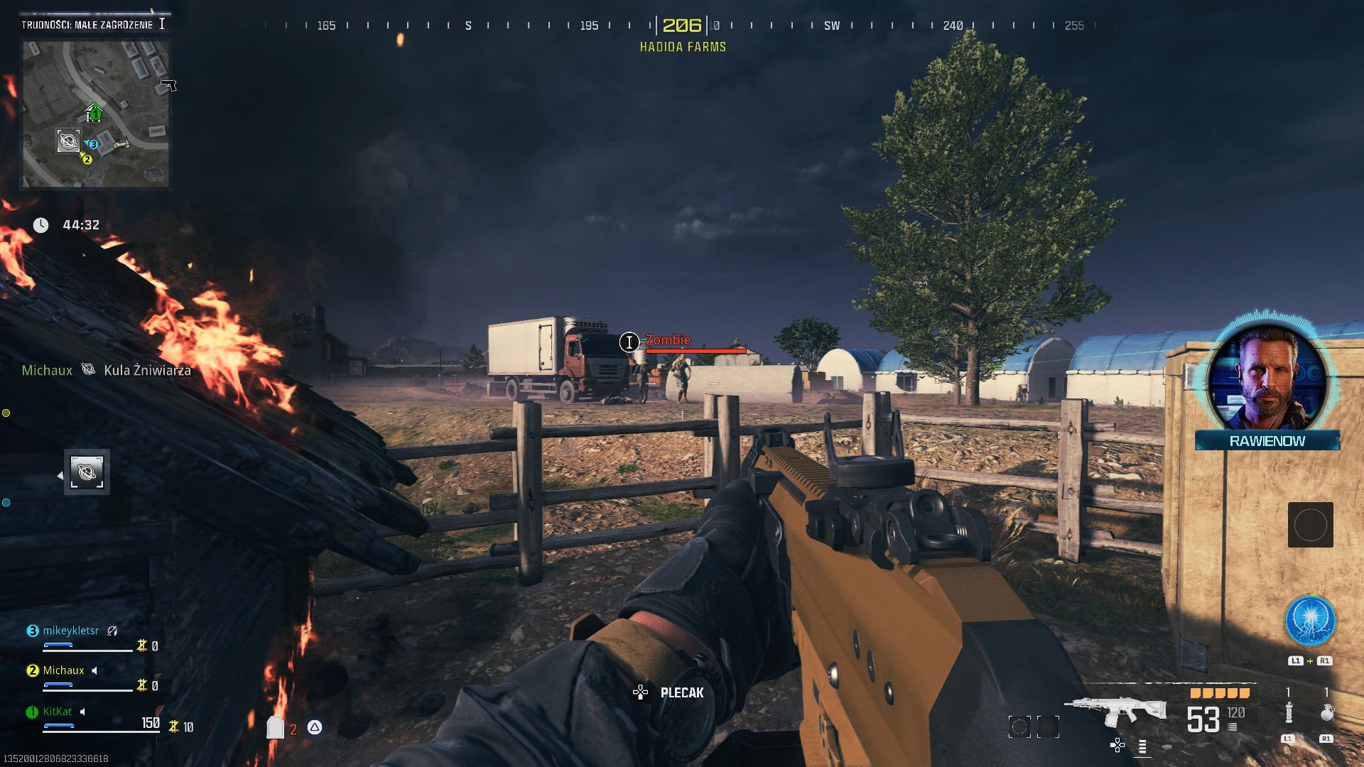 call of duty: modern warfare III tryb zombie
