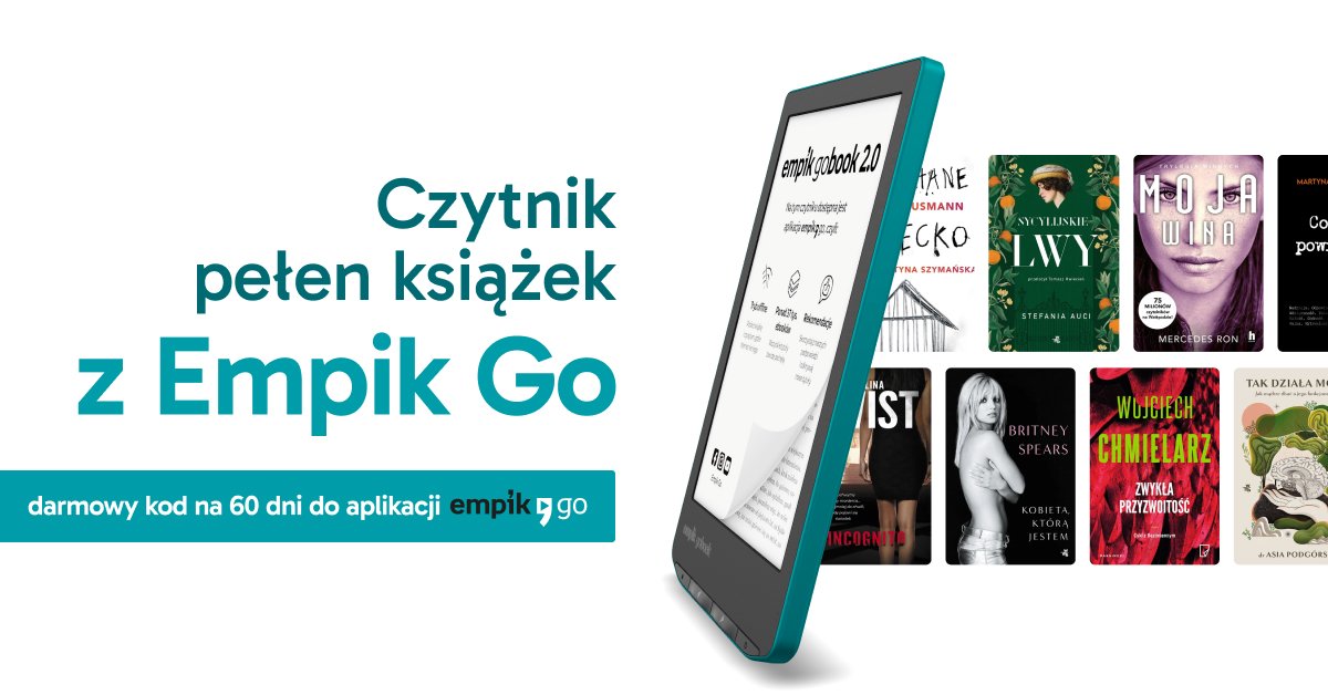 empik gobook 2.0 grafika czytnik e-booków