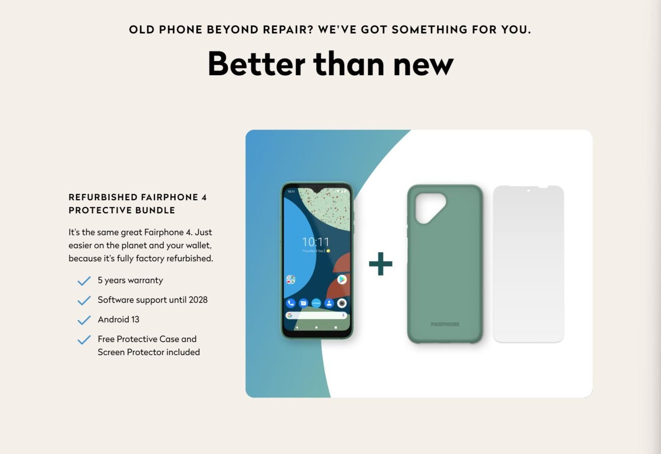 fairphone 4 new life edition smartfon